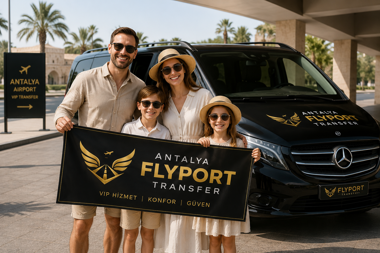 Antalya FlyPort Transfer müşteri memnuniyeti ve VIP transfer hizmeti